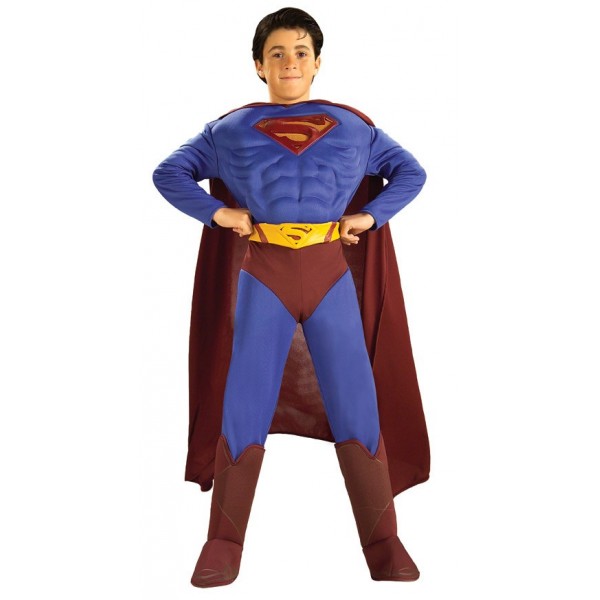 Disfraz Superman Musculoso Infantil Niño