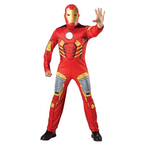 Disfraz Iron Man Musculoso Adulto Hombre