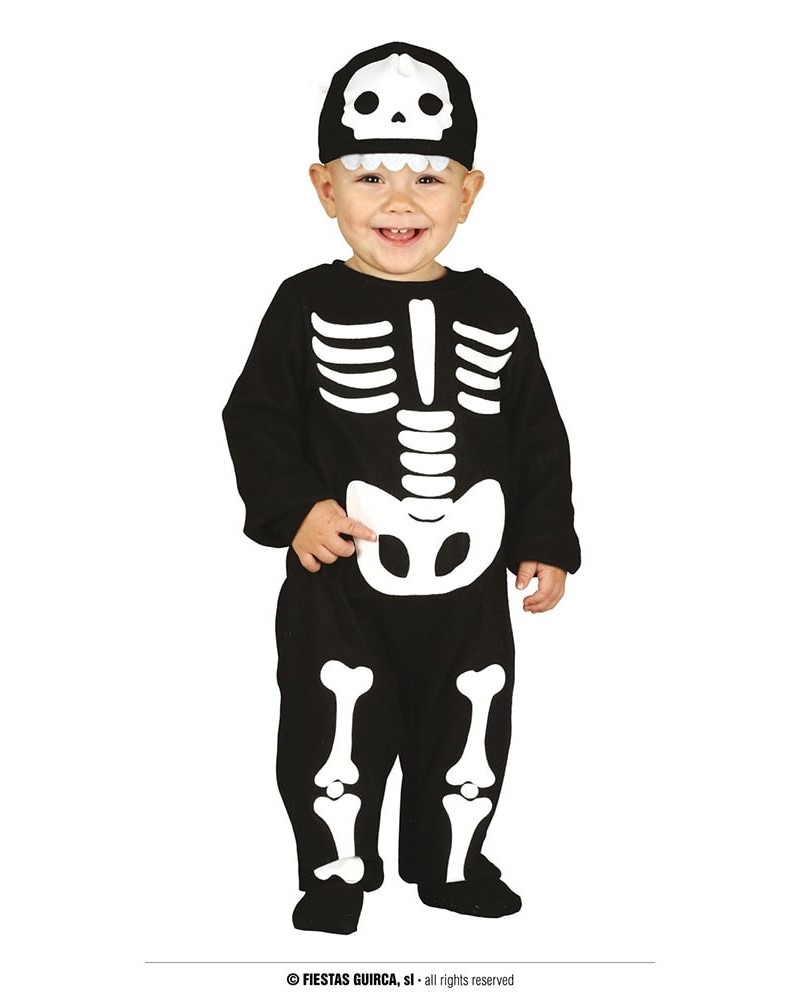 Disfraz de Esqueleto para Bebe Halloween