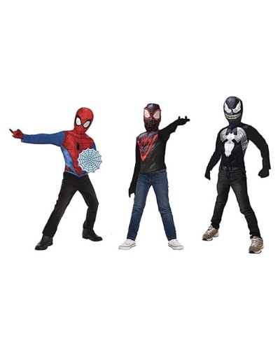 Cofre Oficial Spiderman con 3 personajes.