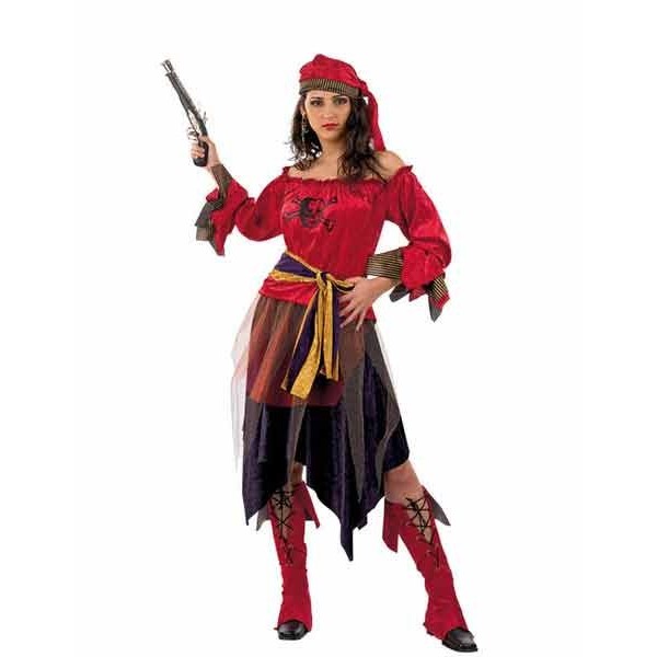Disfraz Pirata Corsaria Adulto Mujer