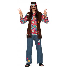 Disfraz de Hippie Adulto Hombre