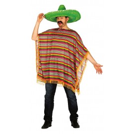 Poncho Mexicano Adulto