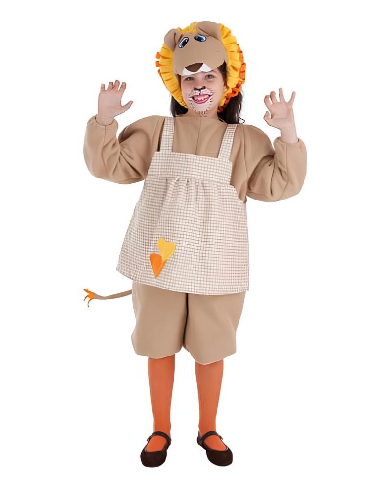 Disfraz León Loca Infantil Niña