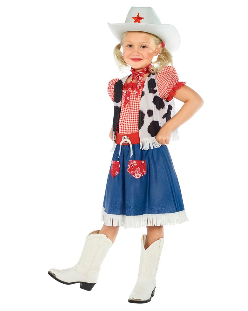 Disfraz de Vaquera Cowgirl Infantil