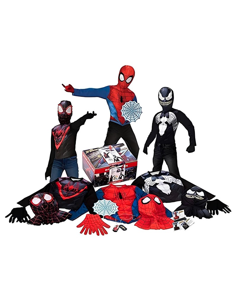 Cofre Oficial Spiderman con 3 personajes.