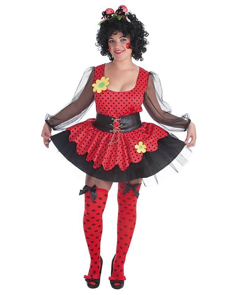 Disfraz Mariquita Adulto Mujer