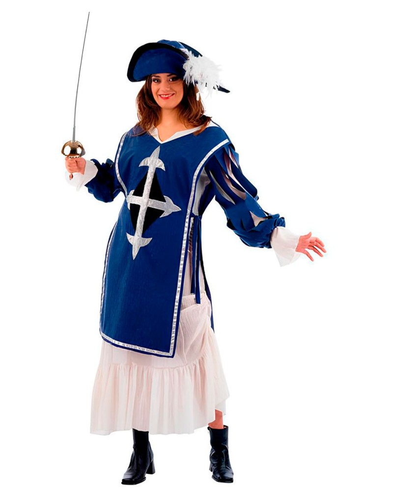 Disfraz Mosquetera Julieta Adulto Mujer