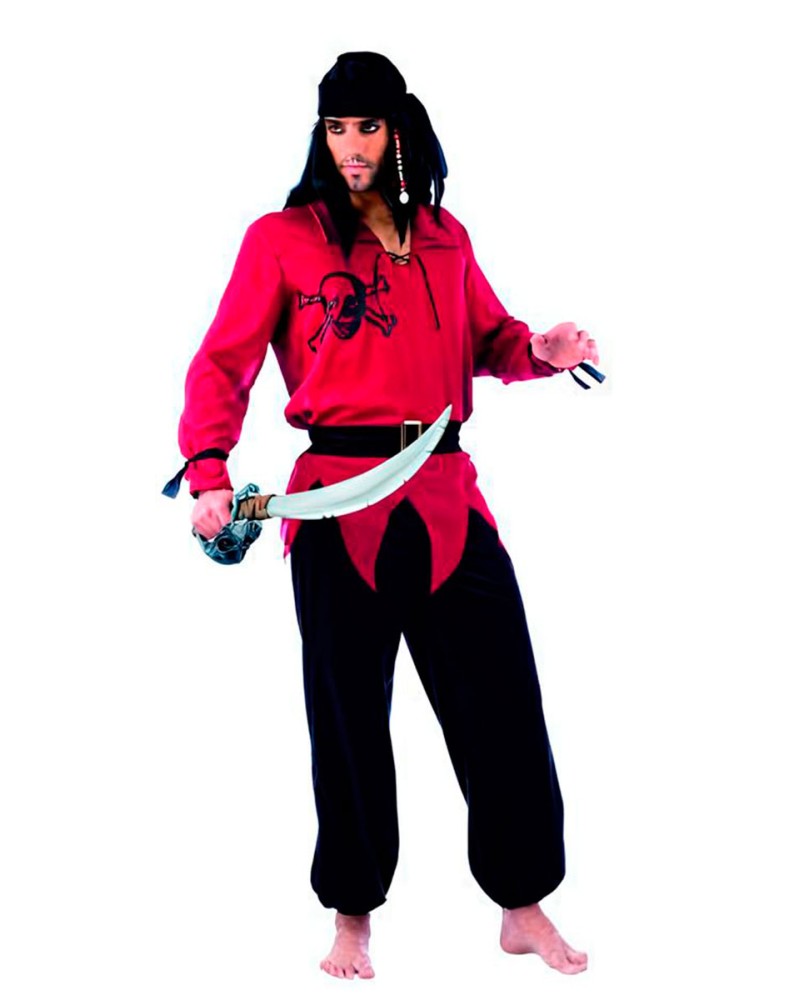 Disfraz Pirata Calavera Adulto Hombre