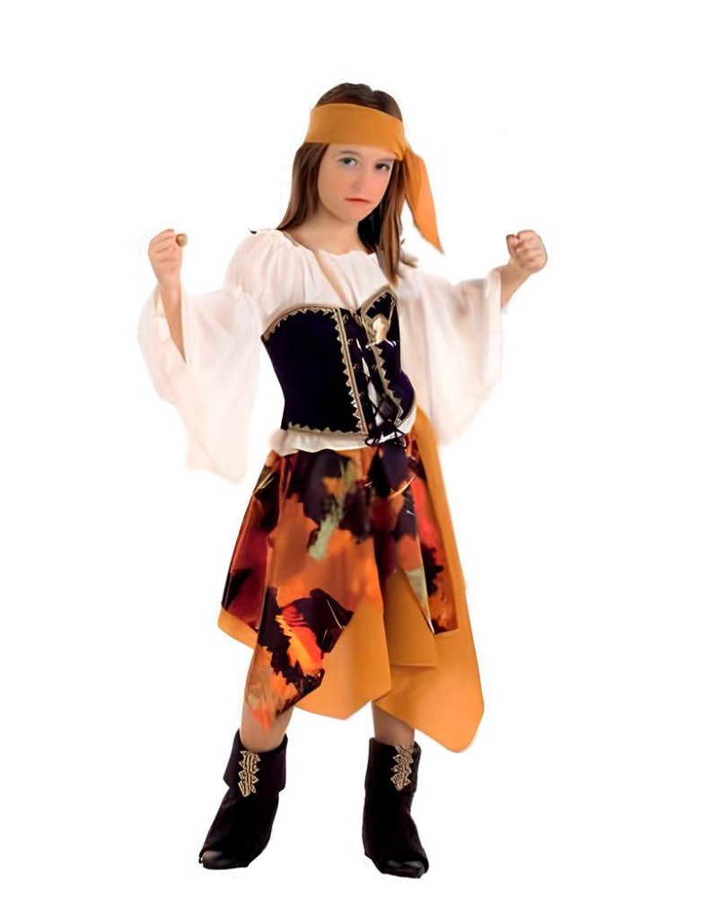 Disfraz Pirata Malvada Infantil Niña