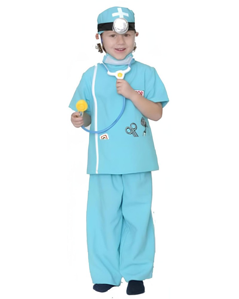 Disfraz Doctor Medico Infantil Niño