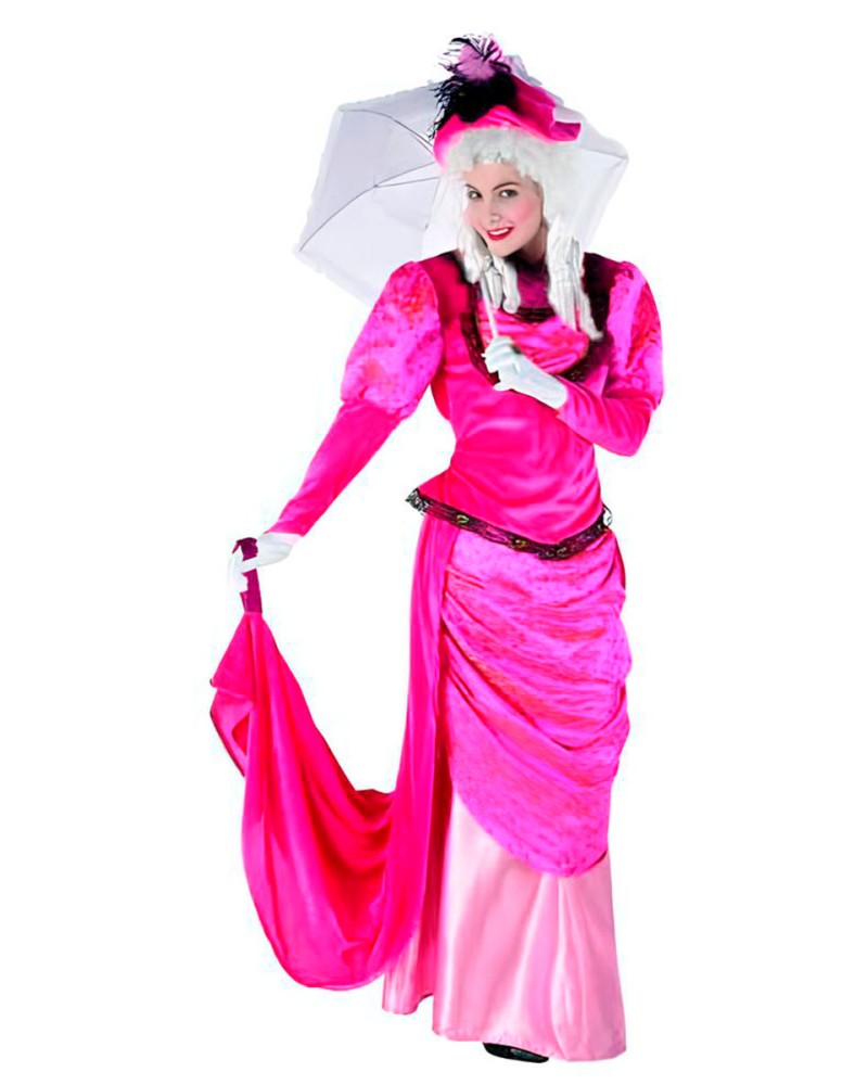 Disfraz de Dama Rosa Adulto Mujer