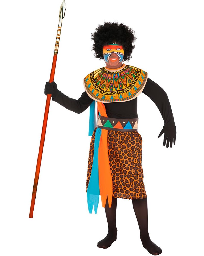 Disfraz Africano Infantil Niño