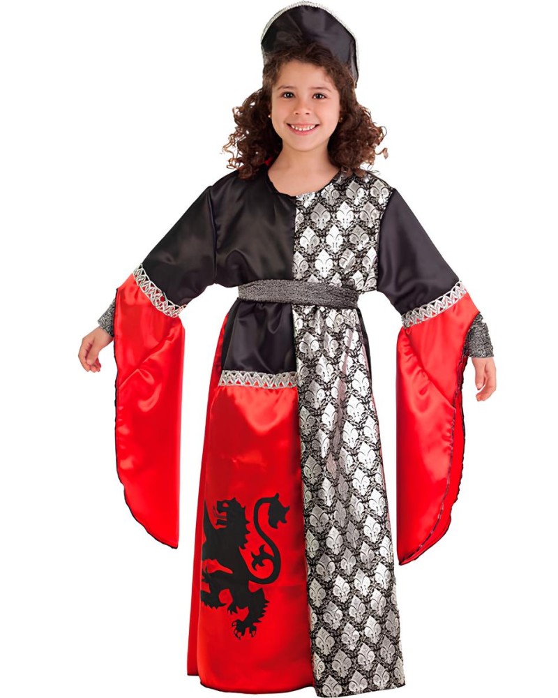Disfraz Dama Medieval Infantil Niña