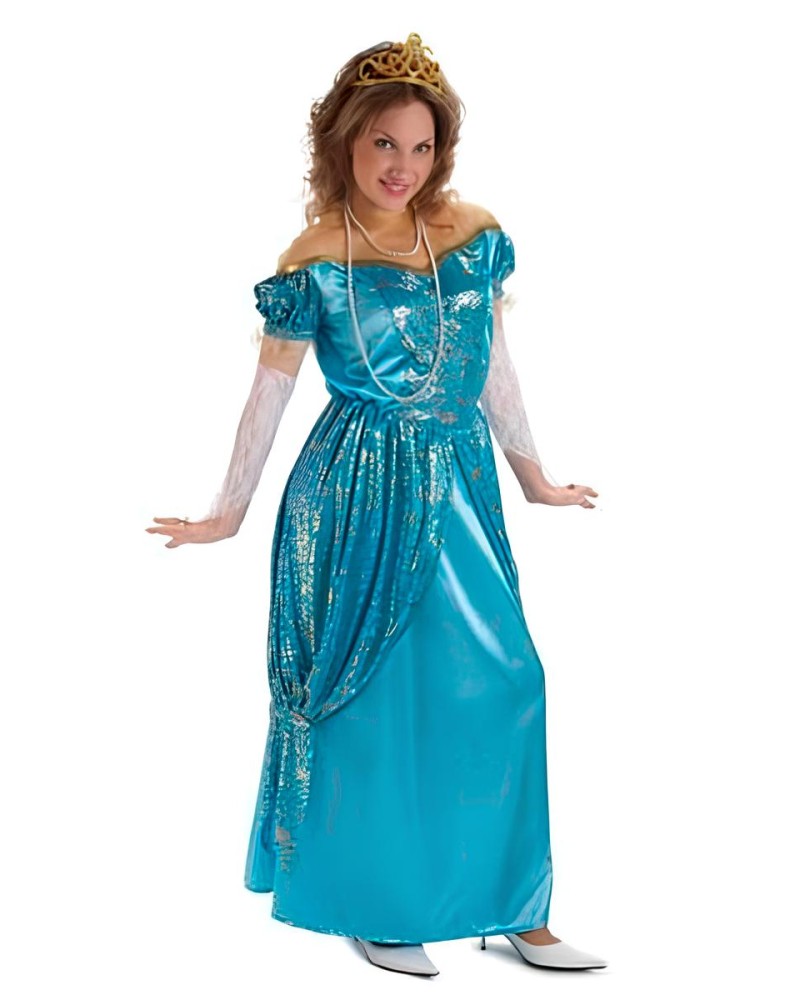Disfraz Princesa Azul Adulto Mujer