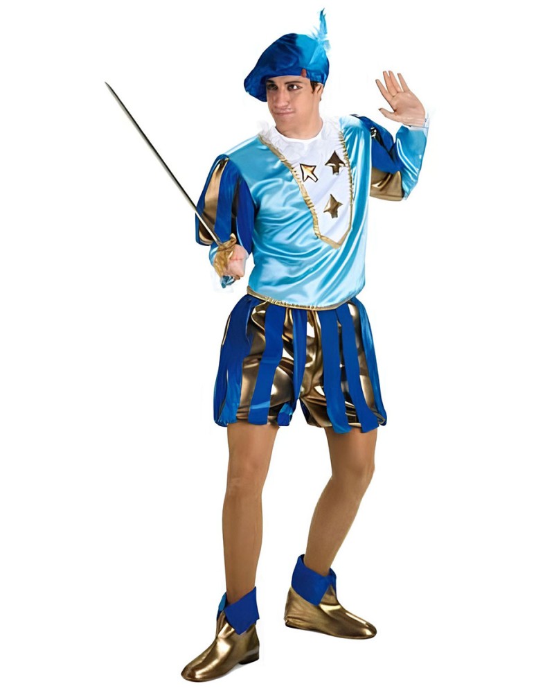 Disfraz Principe Azul Adulto Hombre