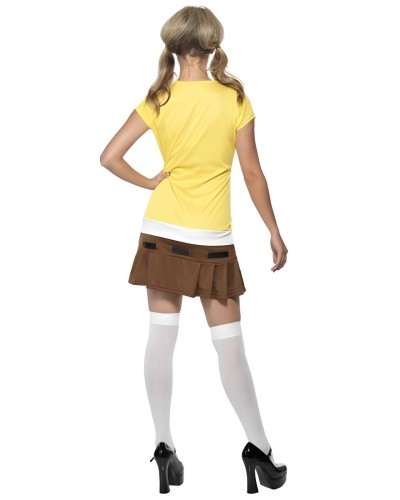 Disfraz Bob Esponja Adulto Mujer