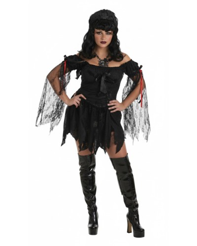 Disfraz Vampiresa Lazos Adulto Mujer