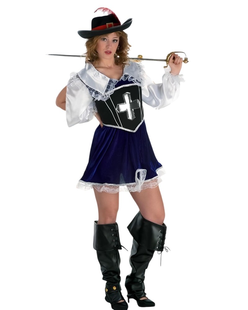 Disfraz Mosquetera Adulto Mujer