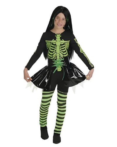 Disfraz Bruja Verde Infantil  Niña