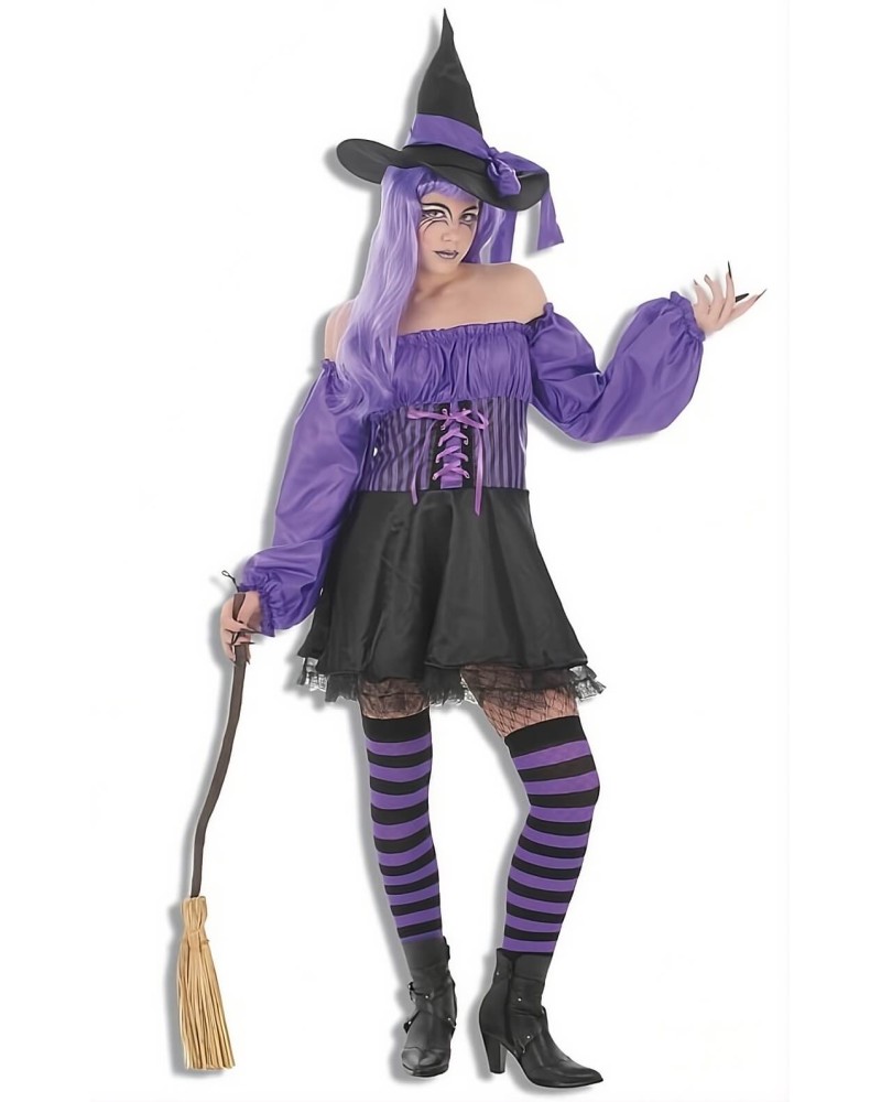 Disfraz Bruja lili Adulto Mujer