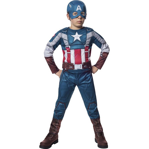 Disfraz Capitán América Reto Infantil Niño