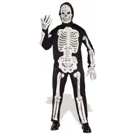 Disfraz Esqueleto con Huesos 3D Adulto Hombre