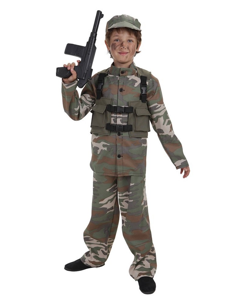 Disfraz Soldado Fuerzas Especiales Infantil Chico
