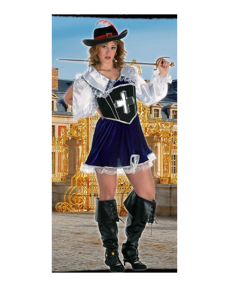 Disfraz Mosquetera Adulto Mujer