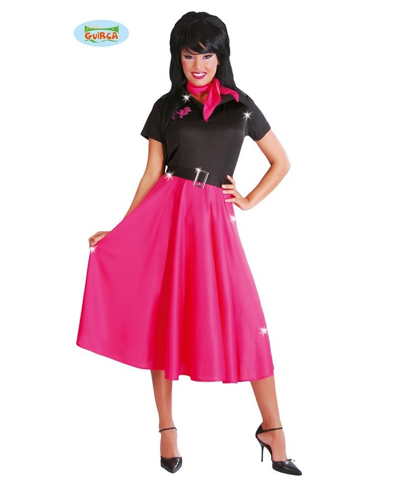 Disfraz Rockera Adulto Mujer