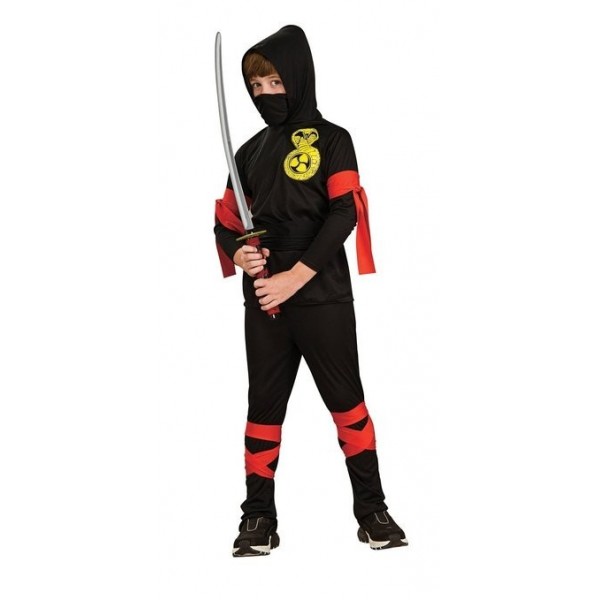 Disfraz Ninja Negro Infantil Niño
