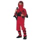Disfraz Ninja Rojo Infantil Niño
