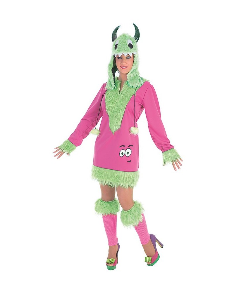 Disfraz Monster Verde Mimosa Adulto Mujer