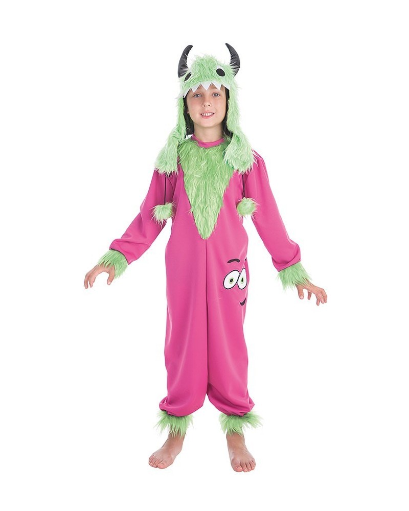 Disfraz Monstruo Verde Mimoso Infantil Niño