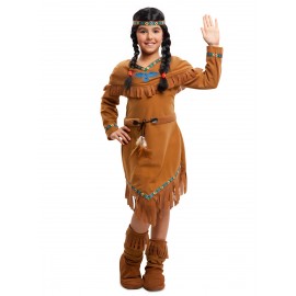 Disfraz de india apache para niña