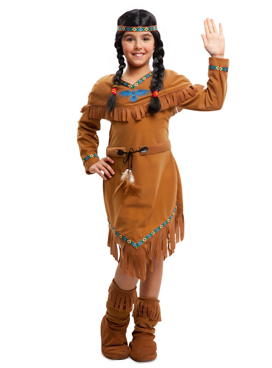 Sueño áspero físico Bolos Disfraces Infantil - Disfraz de india apache para nina - Venta de Disfraces  de Carnaval - Tienda de Disfraces Online