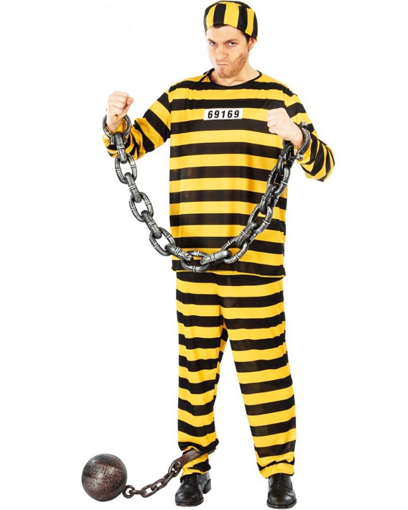 Disfraz de prisionero peligroso