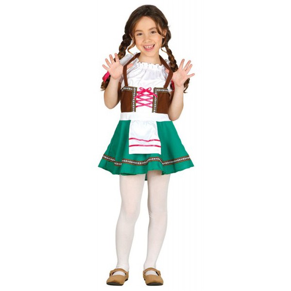 Disfraz de bávara Tirolesa para niña Infantil