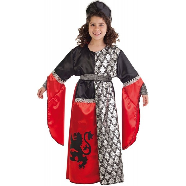 Disfraz Dama Medieval Infantil Niña