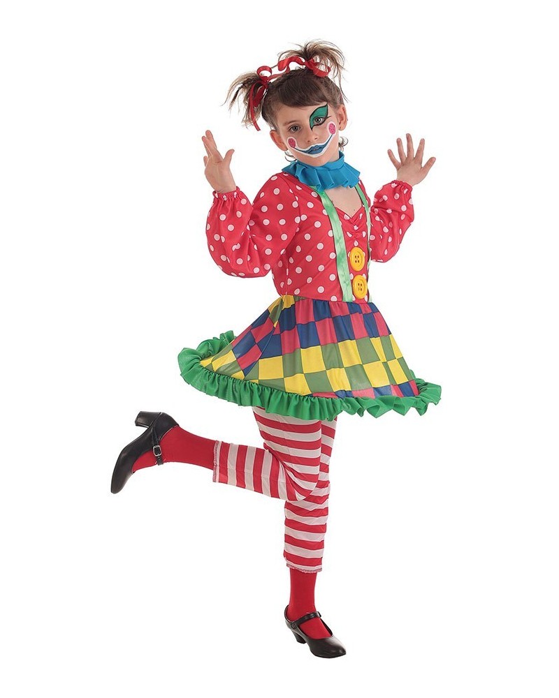 Disfraz Payasa Spotty Infantil Niña