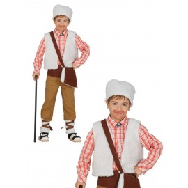 Kit disfraz de pastor del campo para niño