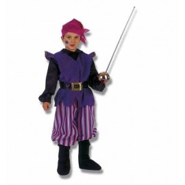 Disfraz Pirata Bucanero Infantil con Espada