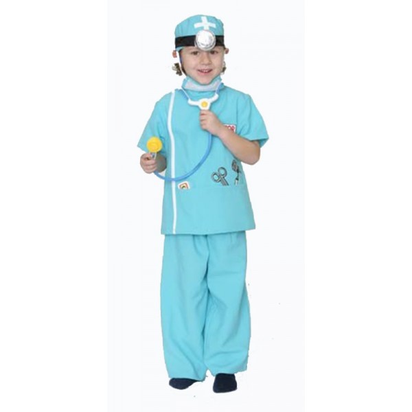 Disfraz Doctor Medico Infantil Niño
