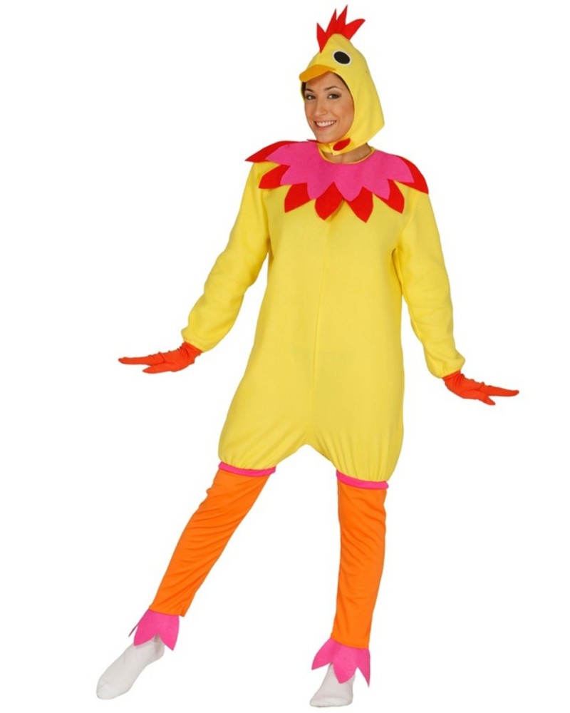 disfraz de gallina adorable para mujer