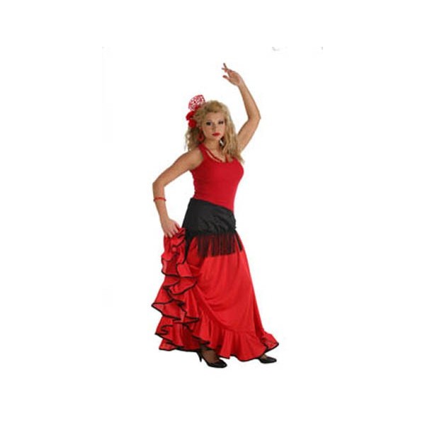 Disfraz de Flamenca Rojo mujer, Tienda de Disfraces Online