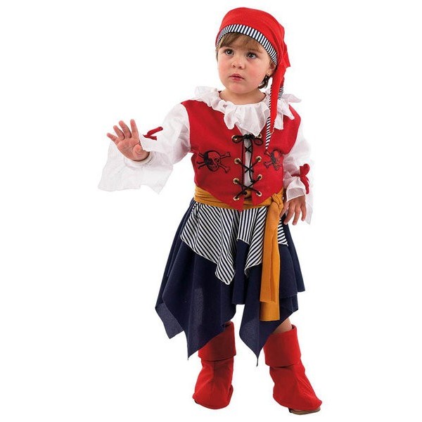 Disfraz bucanera pirata falda larga Disfraces niños baratos sevilla