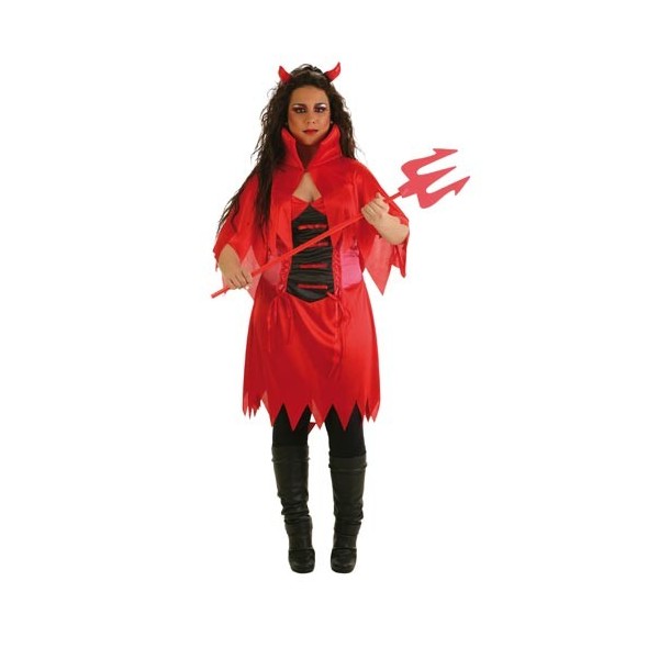 Disfraz Diablilla Roja Adulto Mujer