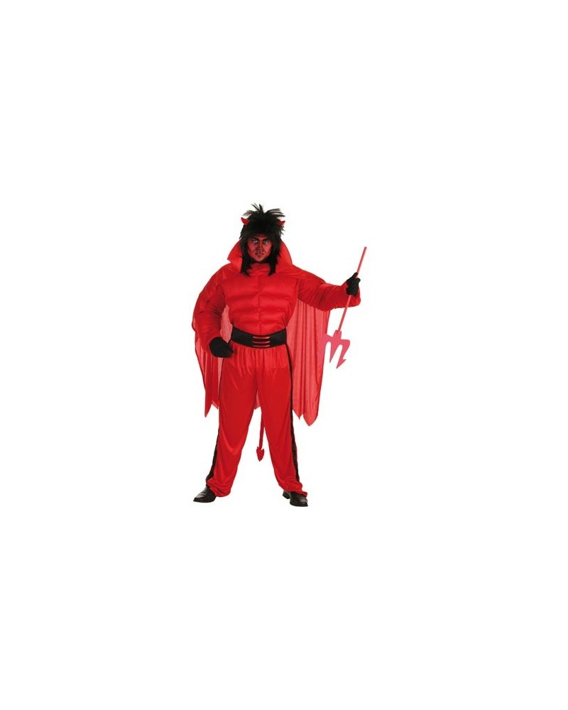 Disfraz Diablo Rojo Adulto Hombre