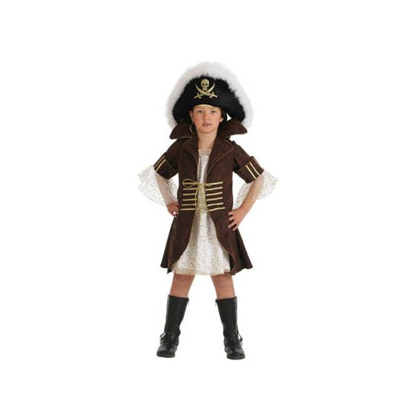 Disfraz Pirata Bucanera Infantil Niña