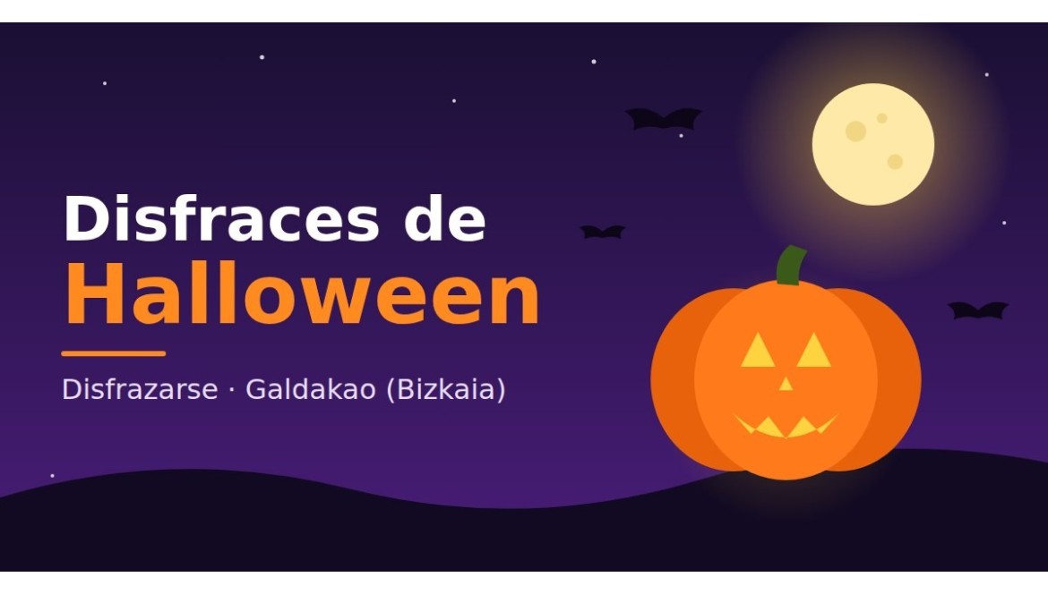 Disfraces de Halloween en Galdakao: cómo elegir el tuyo sin agobios
